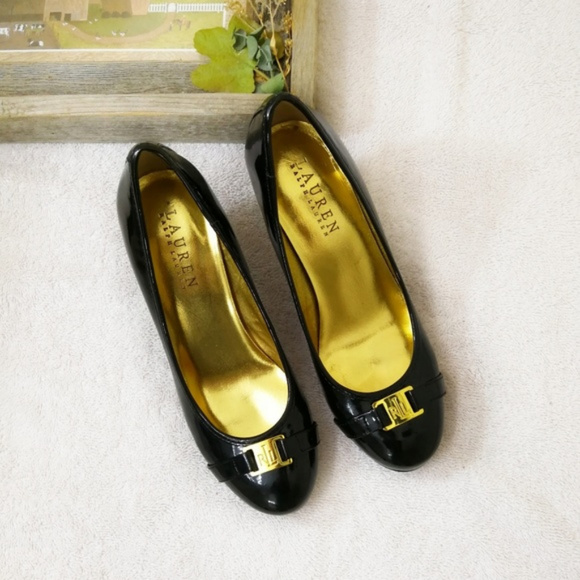 Ralph Lauren Shoes - Ralph Lauren Black Heels